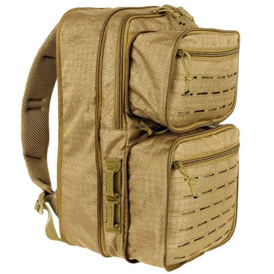 MFH Zaino Compress OctaTac - Coyote Tan