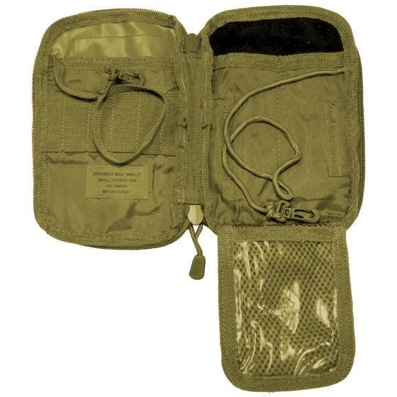 MFH borsa per documenti piccola in Coyote Tan