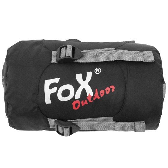 Fox Outdoor Sacco a Pelo Extralight - Nero