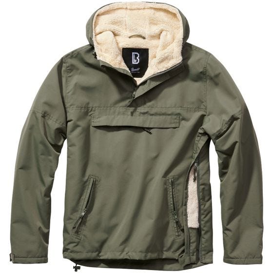 Brandit Giacca antivento Sherpa - Oliva