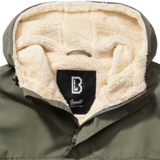Brandit Giacca antivento Sherpa - Oliva