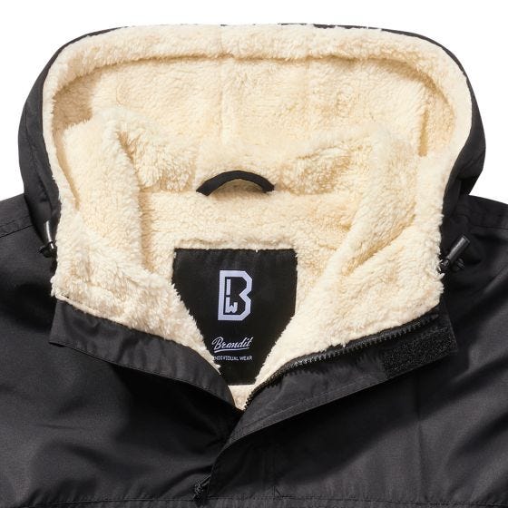 Brandit Giacca antivento Sherpa - Nero