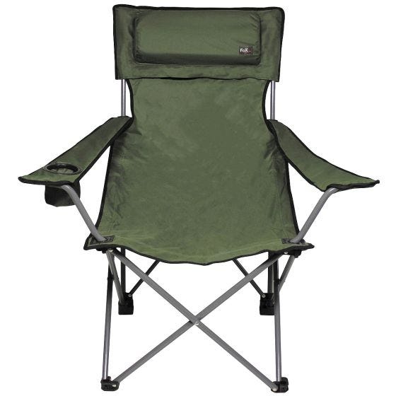 Fox Outdoor Sedia Pieghevole Deluxe - Oliva