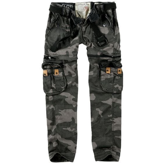 Surplus Pantaloni Premium da donna - Black Camo