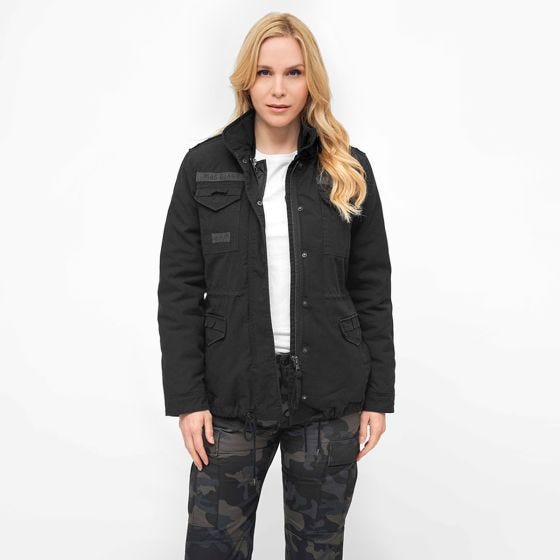 Brandit Giacca Ladies M65 Giant - Nero