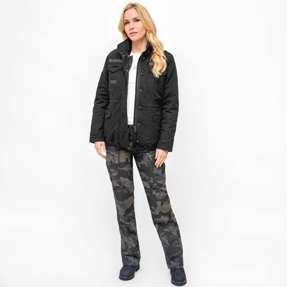 Brandit Giacca Ladies M65 Giant - Nero