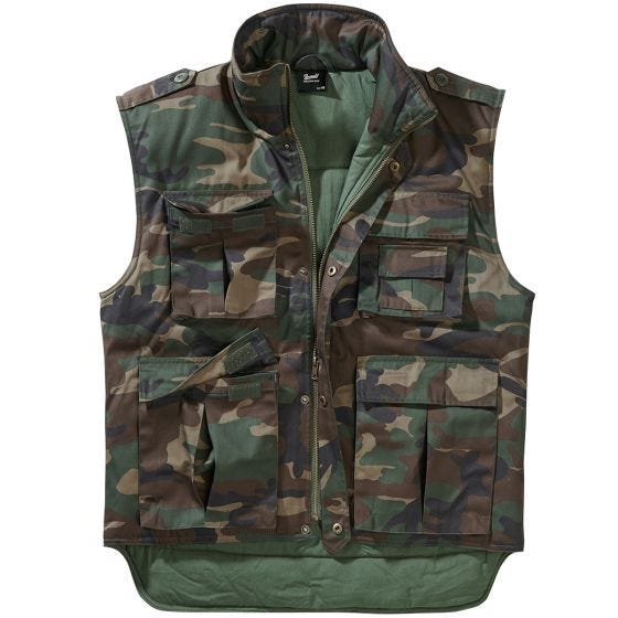 Brandit Gilet Ranger - Woodland