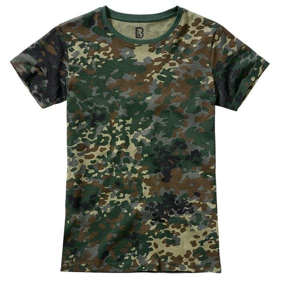 Brandit T-shirt Donna - Flecktarn