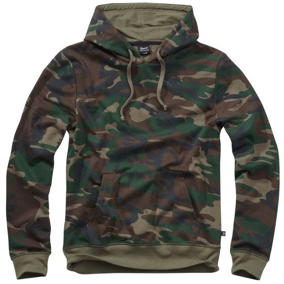 Brandit Felpa con cappuccio Sweathoody - Woodland
