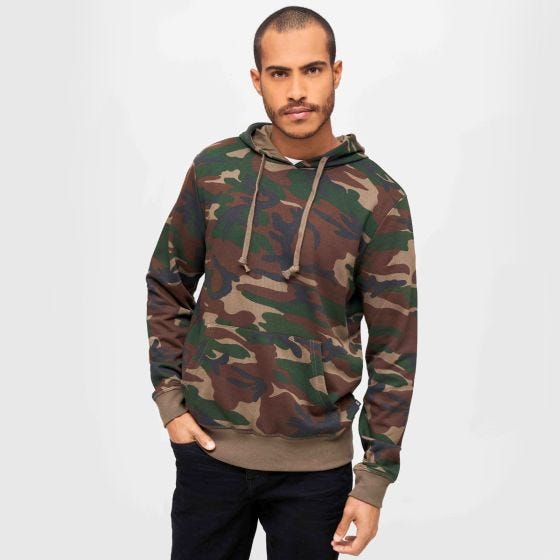 Brandit Felpa con cappuccio Sweathoody - Woodland