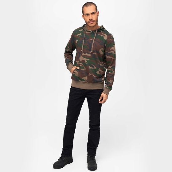 Brandit Felpa con cappuccio Sweathoody - Woodland