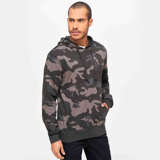 Brandit Felpa con cappuccio Sweathoody - Dark Camo