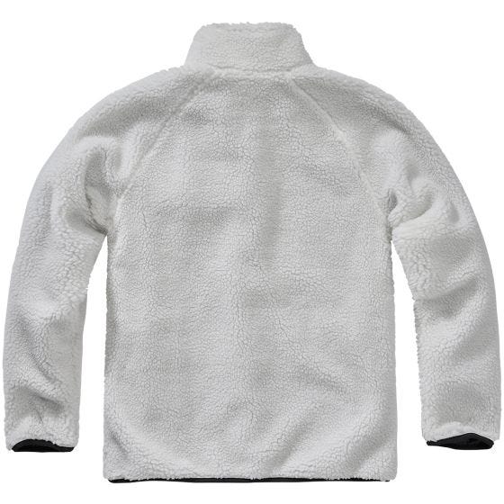 Brandit Giacca Teddyfleece - bianco