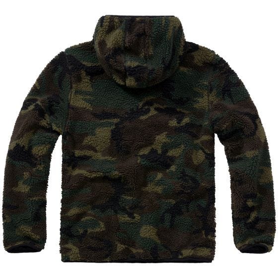 Brandit Maglione Teddyfleece Worker - Woodland