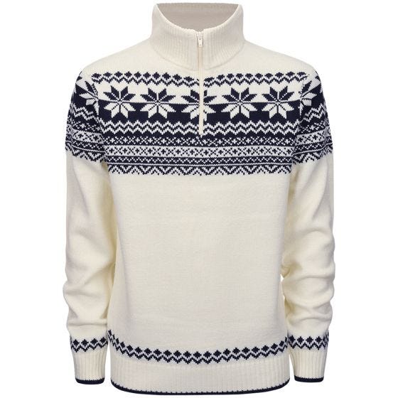 Brandit Maglione Troyer Norweger - bianco