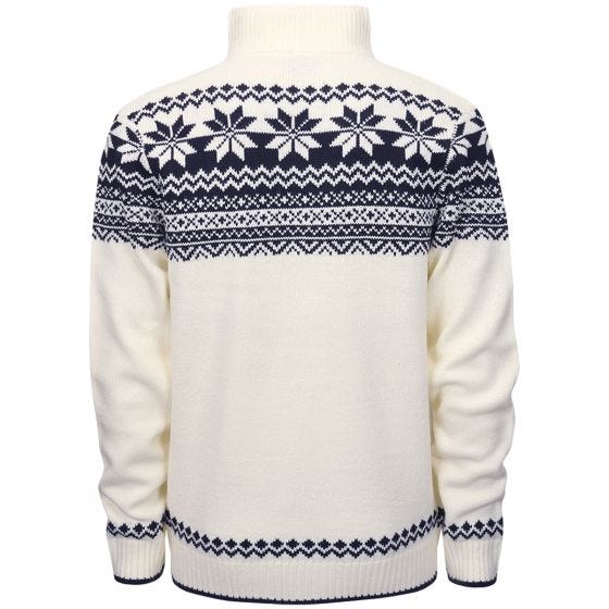 Brandit Maglione Cardigan Norweger - bianco
