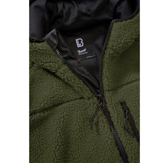 Brandit Le Signore Teddyfleece Giacca - Oliva