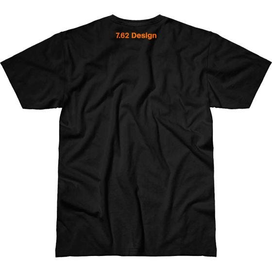7.62 Design T-Shirt Returning Fire in nero