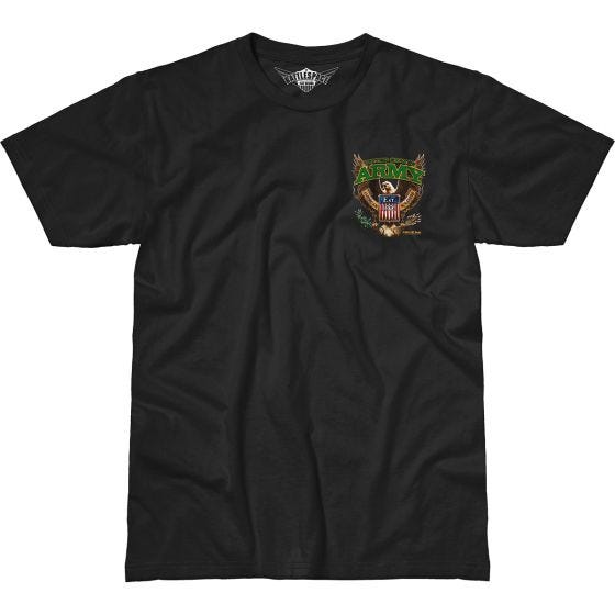 7.62 Design T-Shirt Army Fighting Eagle Battlespace in nero