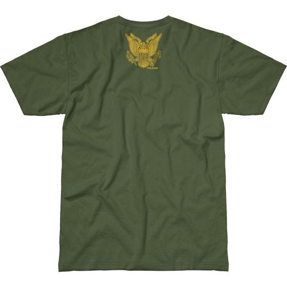 7.62 Design T-Shirt Army Retro Battlespace in Military Green