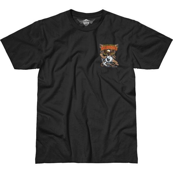 7.62 Design T-Shirt USMC Fighting Eagle Battlespace in nero