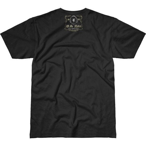 7.62 Design T-Shirt USN Fighting Spirit Battlespace in nero