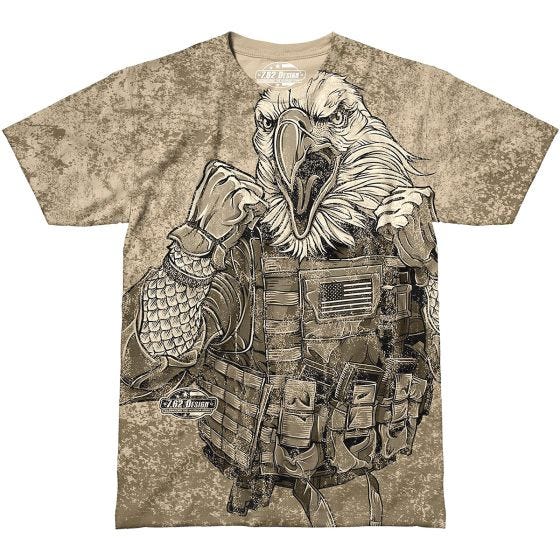 7.62 Design T-Shirt Avenge Our Fallen in Sand
