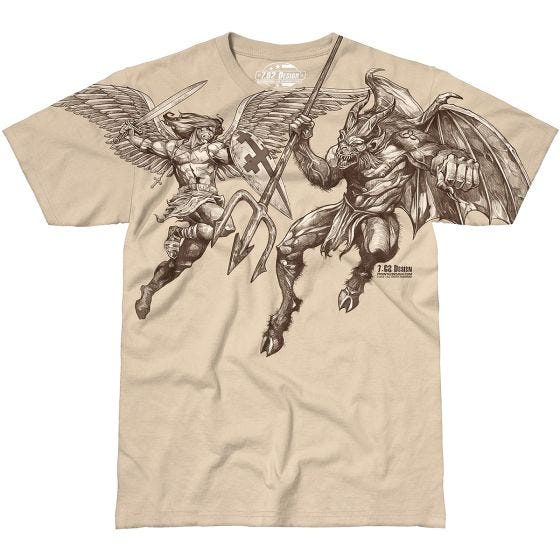 7.62 Design T-Shirt St. Michael Vengeance in Sand