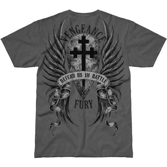 7.62 Design T-Shirt St. Michael Vengeance in Charcoal