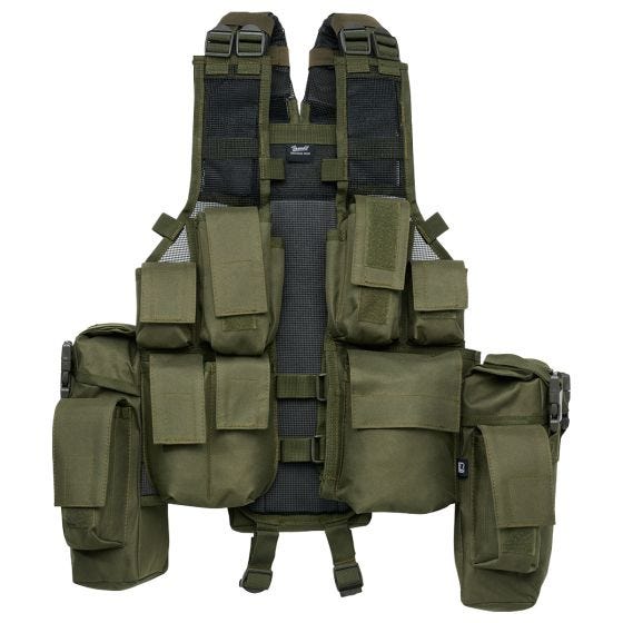 Brandit Gilet tattico - Oliva
