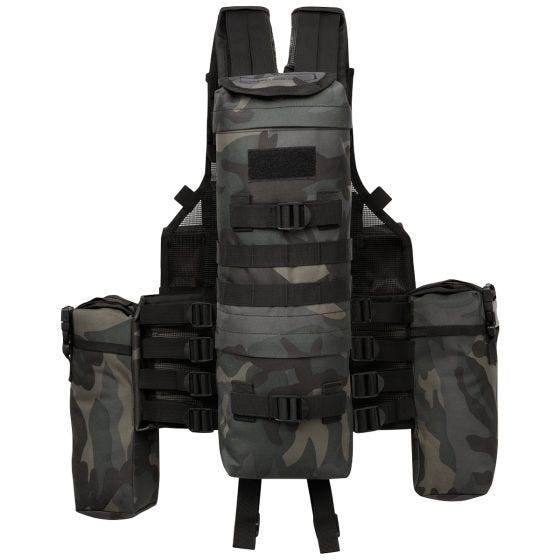 Brandit Gilet tattico - Dark Camo
