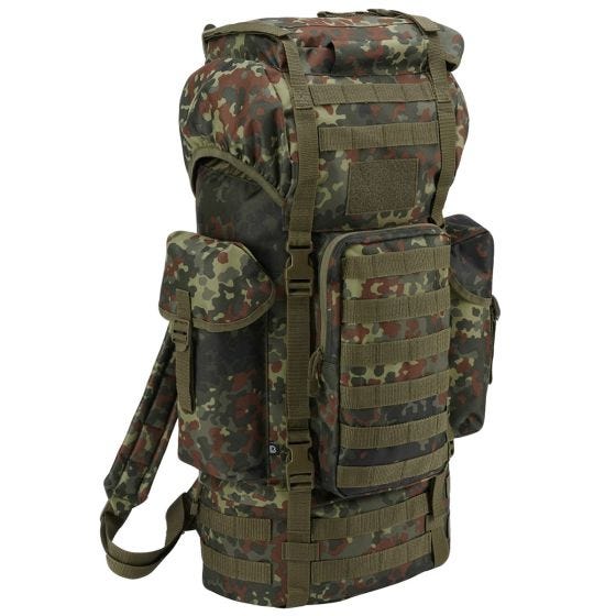 Brandit Zaino Combat MOLLE - Flecktarn