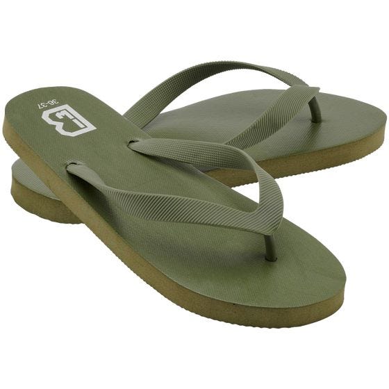 Brandit Beach Slipper Oliva