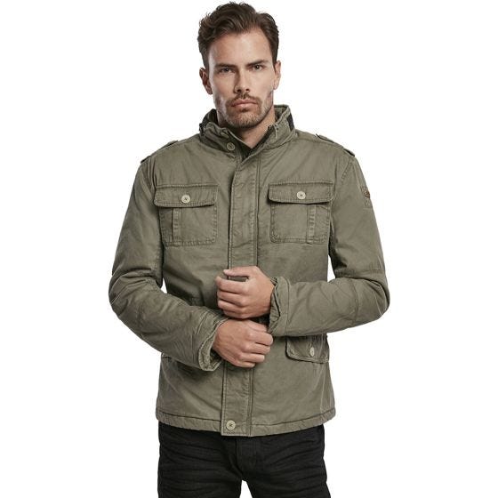Brandit giacca Britannia Winter in verde oliva