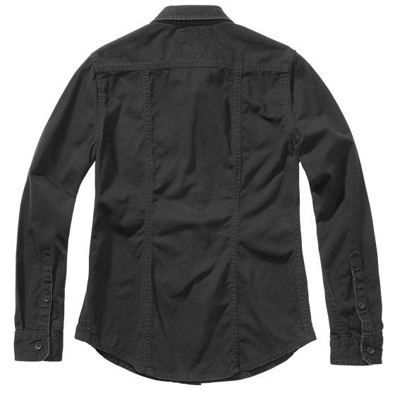 Brandit Maglia a maniche lunghe Donna Vintage - Nero