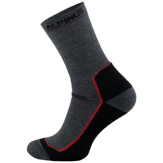 Alpinus Calze Avrill - Nero / Grigio