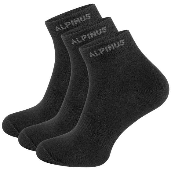 Alpinus Calze Puyo 3-Pack - Nero