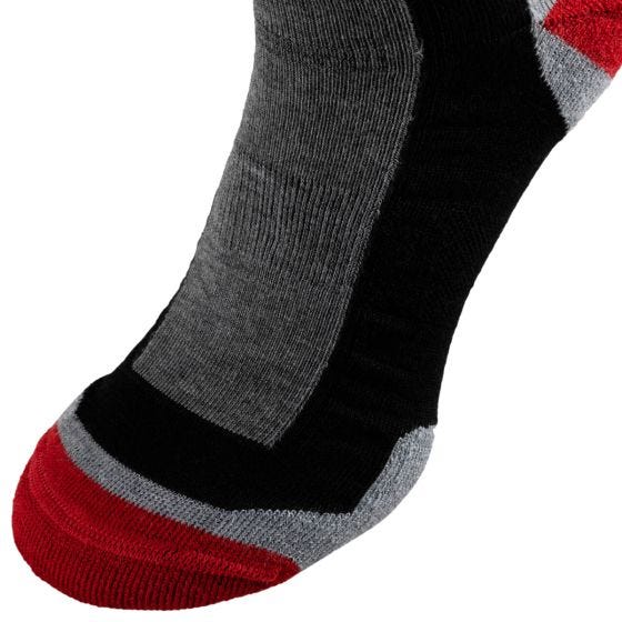Alpinus Calzini bassi Sveg - Grigio / Rosso