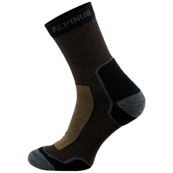 Alpinus Calze Sveg - Marrone / Nero