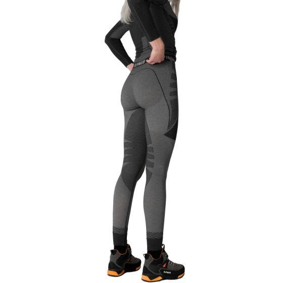 Alpinus Sottopantalone Pro Miyabi Edition - Grigio mélange