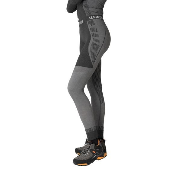 Alpinus Sottopantalone Pro Miyabi Edition - Grigio mélange