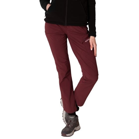 Alpinus Pantaloni Tactical Mulleres - Maroon