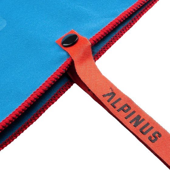 Alpinus Asciugamano in microfibra Canoa - blu