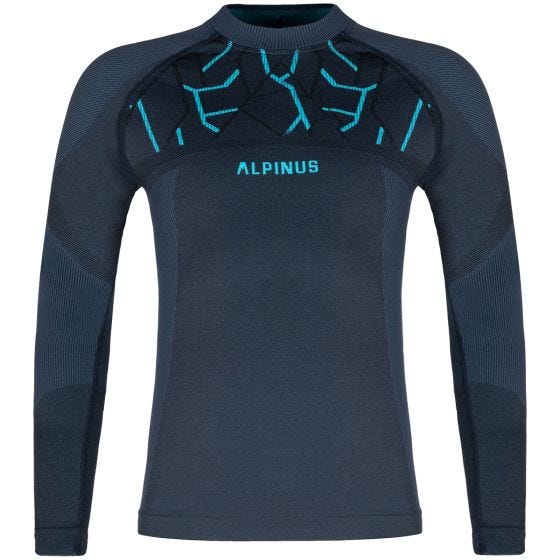 Alpinus Set intimo Outdoor Ragazzi Gausdal - Graphite Blue