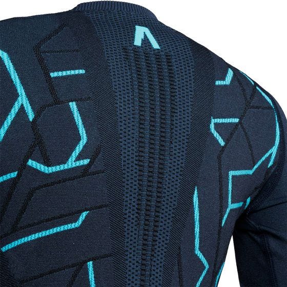 Alpinus Set intimo Outdoor Ragazzi Gausdal - Graphite Blue