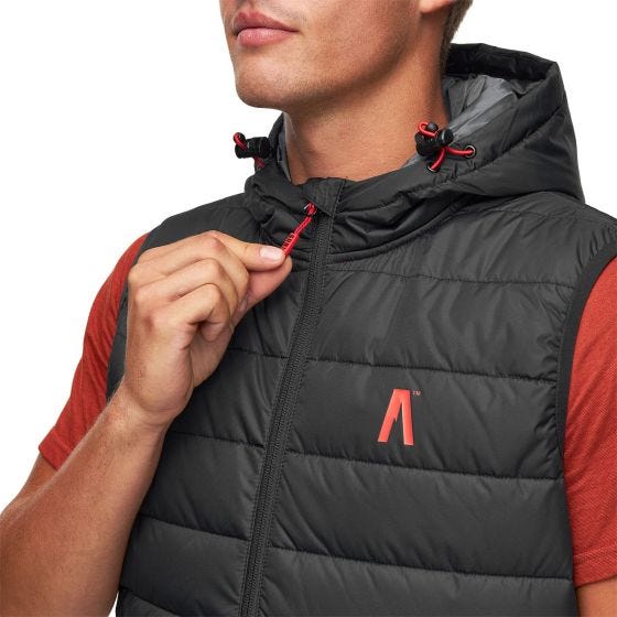 Alpinus Gilet softshell Active uomo Athos - Nero