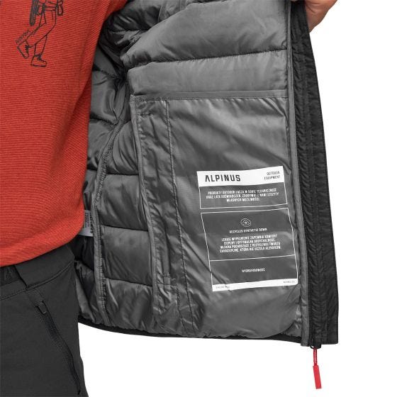 Alpinus Gilet softshell Active uomo Athos - Nero