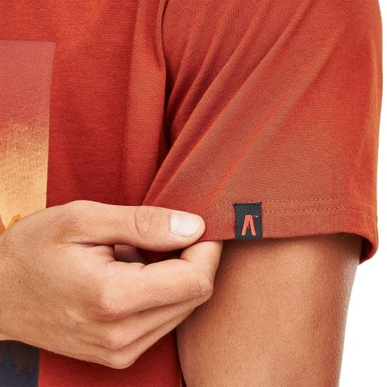 Alpinus T-shirt Active Drefekal - arancione