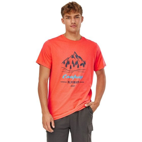 Alpinus T-shirt Active uomo Polaris - rosa