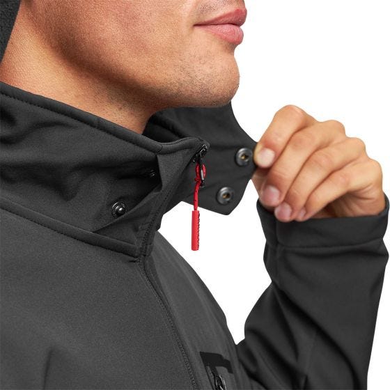 Alpinus Giacca softshell City uomo Stenshuvud - Nero